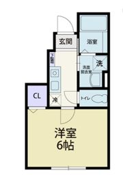 RiverainⅢの間取り画像
