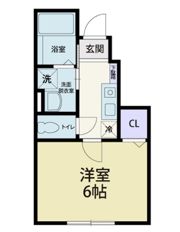 RiverainⅢの間取り画像