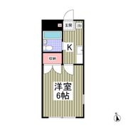 プランドール西川田 旧カーサー西川田の間取り画像