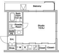 フェルトバーンハウス新江古田の間取り画像