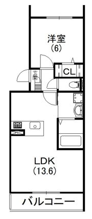 D．P．ガーデンプレイスの間取り画像