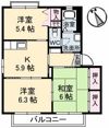 バリュージュヤシマ A棟の間取り画像