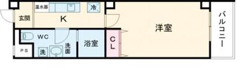 ミワパラディ荒本西の間取り画像