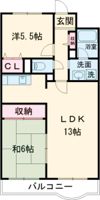 ラフィーネ香里園の間取り画像