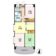 エーヴィゲス市川の間取り画像