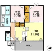 シティパル櫻の間取り画像