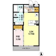 セジュール モネの間取り画像
