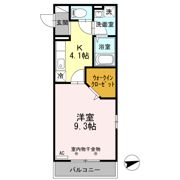 デュオコート酒折 壱番館の間取り画像