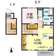 チャス レジデンス Ⅰの間取り画像