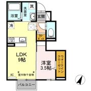 GLANZ Dの間取り画像