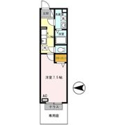 エスポワールBの間取り画像