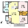 アドラブールE・F棟 E棟の間取り画像