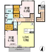 スマートフォー B館の間取り画像