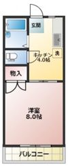 桜マンションの間取り画像