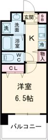 レジディア船橋Ⅱの間取り画像