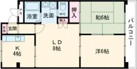 中津ハイツ’78の間取り画像