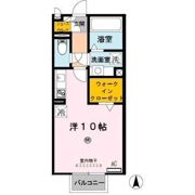エスポワールA・Tの間取り画像
