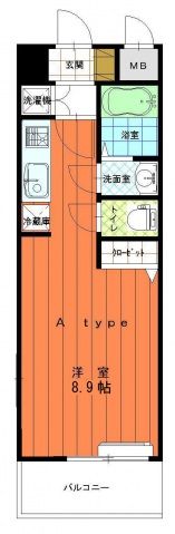 AXiS(アクシス)大塚西の間取り画像