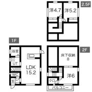 ヌーベルの間取り画像