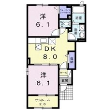 コンフォーティアの間取り画像