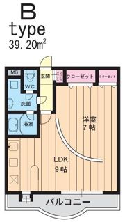 ラ・パルフェ・ド・ルミナスの間取り画像