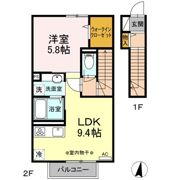 エバーグリーンの間取り画像