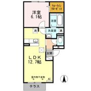 クレア・ド・ルーンの間取り画像