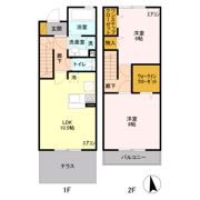 セジュールダックスの間取り画像