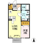 グランドゥール A棟の間取り画像