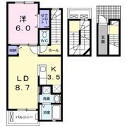 フレーズ東山の間取り画像