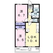 オリュザKの間取り画像
