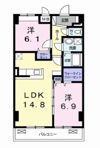 エアリーヒルズ芦屋の間取り画像