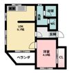 ベルガーデンの間取り画像