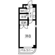 グローリ大島の間取り画像