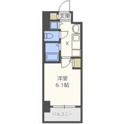 プレサンス天神橋ディオレの間取り画像
