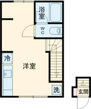 BELL CUBE尾長東の間取り画像