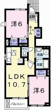 ヒロ コテージの間取り画像