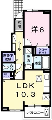シーズンズ コンフォートⅠの間取り画像