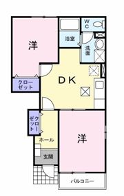 エピナールAの間取り画像