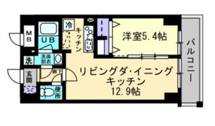 アンパレ内町の間取り画像