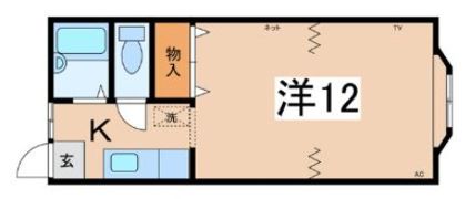 ルーブルざおうの間取り画像