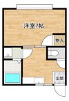 オリバーハイツの間取り画像