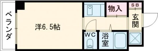 ラフィーネ枚方の間取り画像