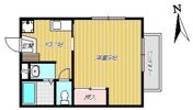コーポP2の間取り画像
