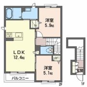 シャーメゾン北条の間取り画像