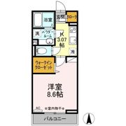 カーサココルン A棟の間取り画像