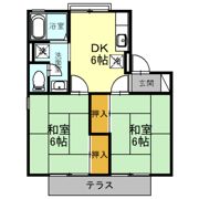 タウンコート(鶴ヶ島)の間取り画像