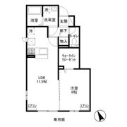 KドルフⅢの間取り画像