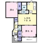 バーシアフリー Bの間取り画像
