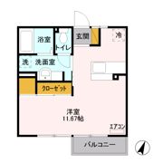 アルティプラーノさやか Aの間取り画像